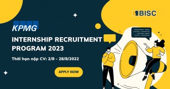 Chương trình tuyển dụng Internship của KPMG Việt Nam năm 2023