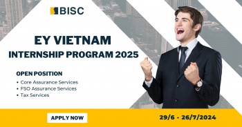 [MỚI NHẤT] Chương trình tuyển dụng Internship của EY Việt Nam năm 2025