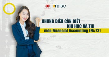 Những điều cần biết khi học và thi môn ACCA Financial Accounting (FA/F3)