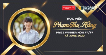 Phạm Thu Hằng - cô gái giành được suất Intern tại EY khi còn là sinh viên năm 3 đạt Prize Winner môn FR/F7